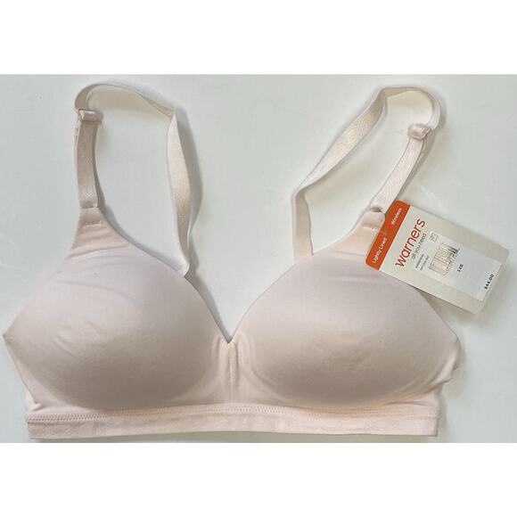 Warners Cloud9 Soft Pink Lightly Lined Wireless Bra (WR1269-682) 34B - Picture 1 of 4